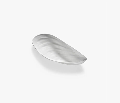  Serax Schaal Mossel wit porselein 30x14 cm Les Objets Mouleversants 