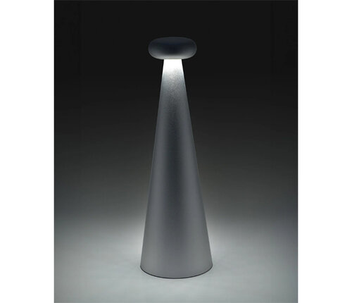  Alessi Table lamp / tafellamp Bedin grijs - Alessandro Stabile 