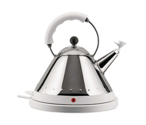  Alessi Waterkoker elektrisch Michael Graves wit 