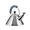 Alessi Fluitketel / Waterketel Michael Graves blauw
