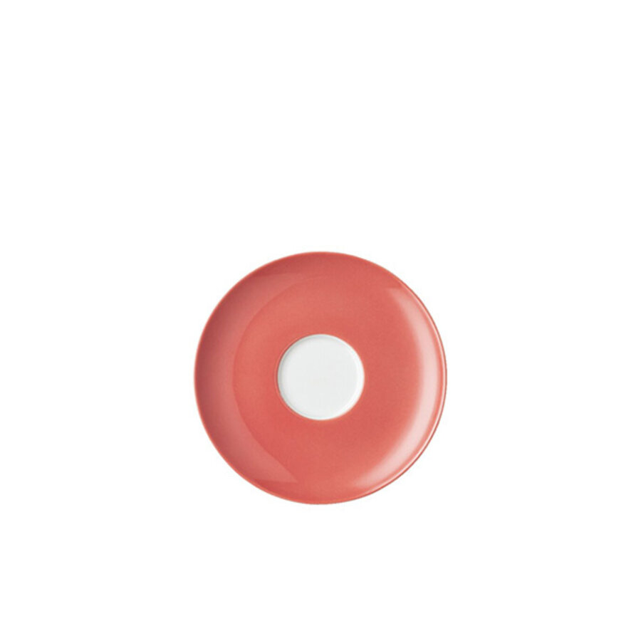 Schotel / Ondertas voor koffiekop Sunny Day soft red-1