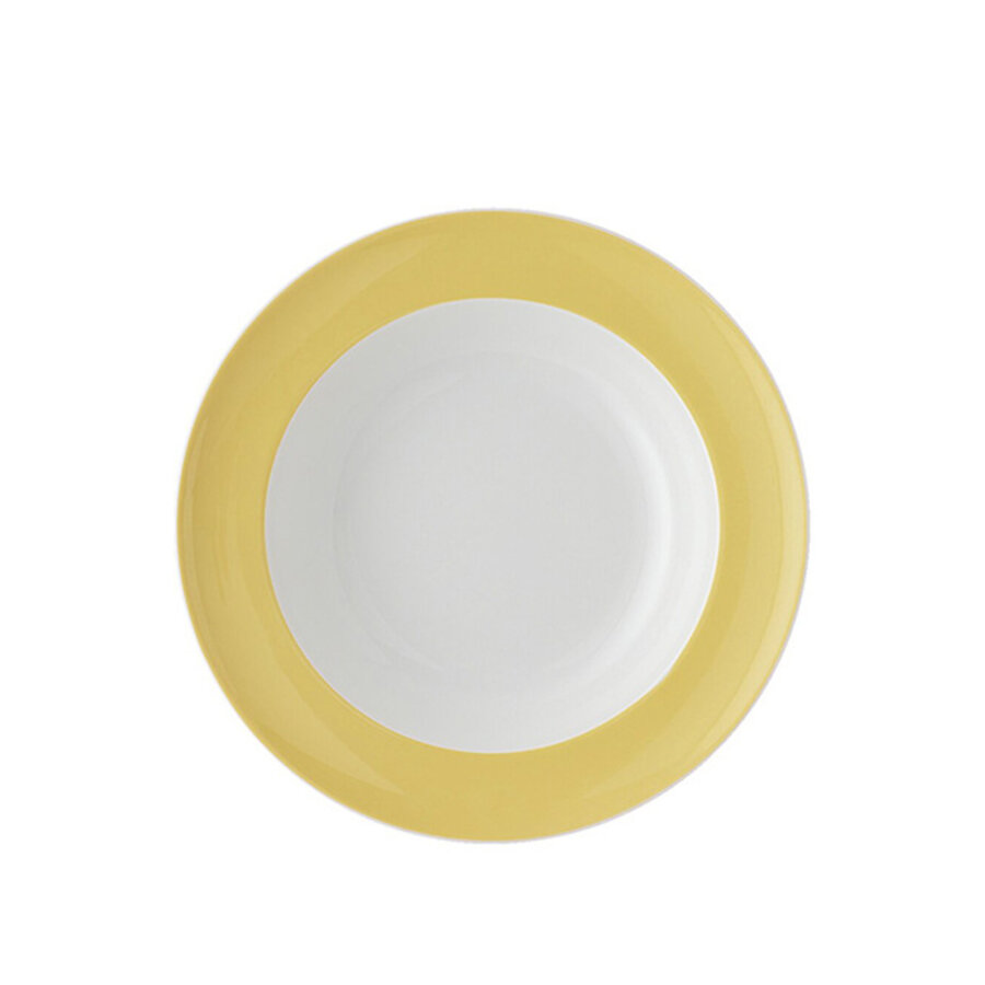 Diep bord Sunny Day  yellow  23 cm-1