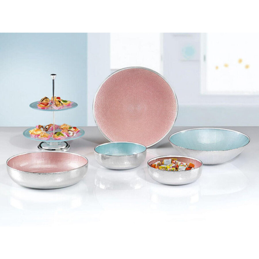 Coupe Fenice azurro lichtblauw 22 cm-2