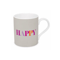 Beker porselein 35 cl HAPPY