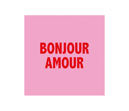  PPD - Paperproducts Design Pakje 20 Cocktailservetten Bonjour Amour 25x25 cm 