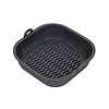 Invouwbaar mandje voor airfryer in siliconen 21.5 x 20.5 x 8 cm
