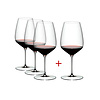 Set  van 4  Riedel Veloce Cabernet Merlot Bordeauxglas 82,9 cl kristal