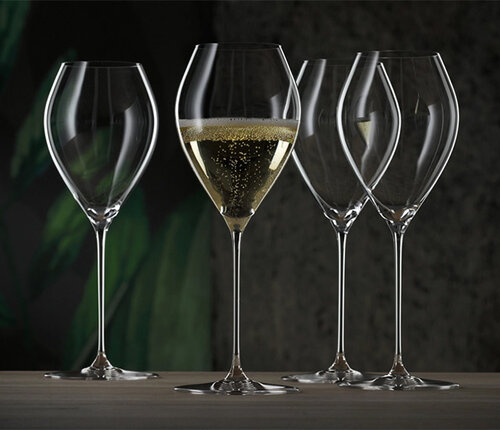  Spiegelau Set 4 champagneglazen Spumante / mousserende wijnen / 25 cm 50 cl 