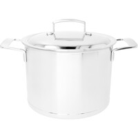 thumb-Soeppot soepketel 24 cm Silver 7  met gratis pasta-inzet-1