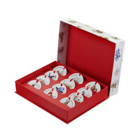 thumb-Wrendale Christmas: 12 ornamenten - 12 Days of Christmas 7 cm diam.-2