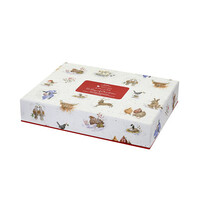 thumb-Wrendale Christmas: 12 ornamenten - 12 Days of Christmas 7 cm diam.-3