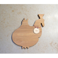 Houten snijplank / kaasplank / ontbijtplank Ros Balatum