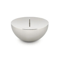 thumb-Rocc containter opbergdoos midden in rvs 15,5 cm ciam. 8,5 cm h.-1