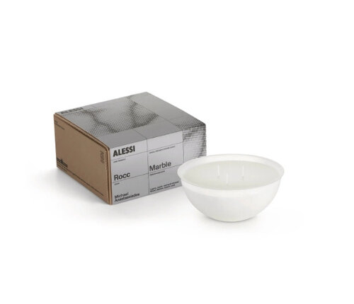  Alessi Geparfumeerde kaars marble voor in Rocc container klein small 