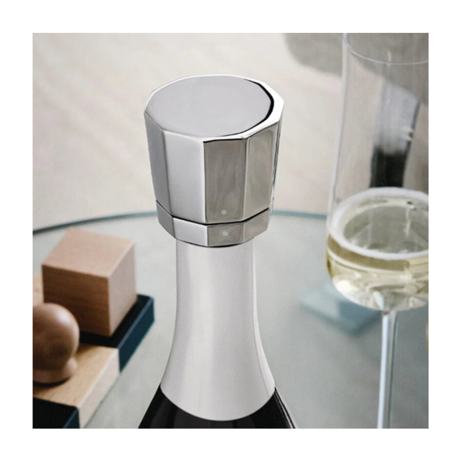 Champagnestop Eugenia verchroomd zamak-2