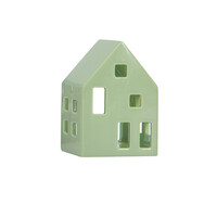 thumb-Huisje / Lichthuisje / Sfeerlichtje Nyhavn lichtgroen-1