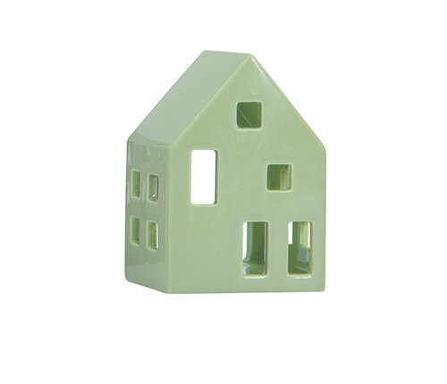  Remember Huisje / Lichthuisje / Sfeerlichtje Nyhavn lichtgroen 