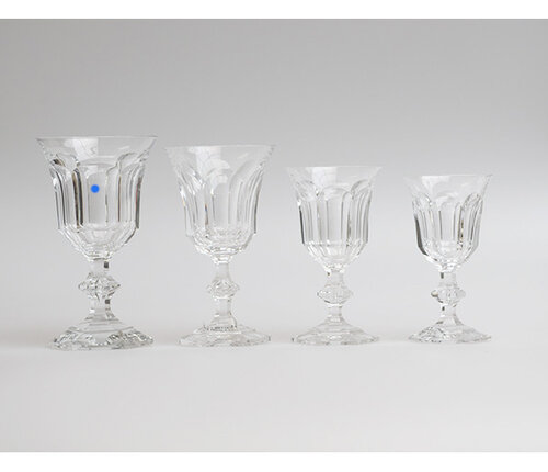  Val Saint Lambert Waterglas XL Metternich côtes plates 