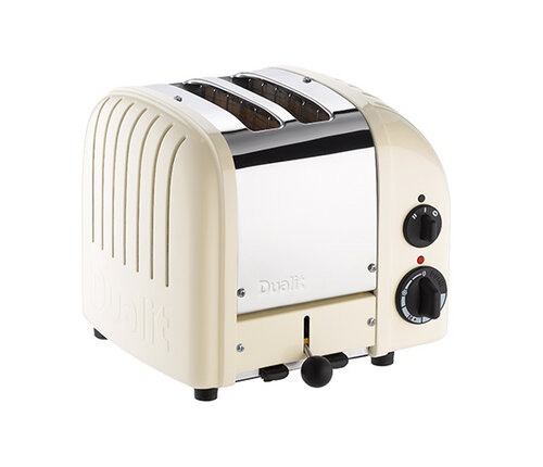  Dualit Broodrooster / Toaster NewGen 2 slot Canvas wit white 