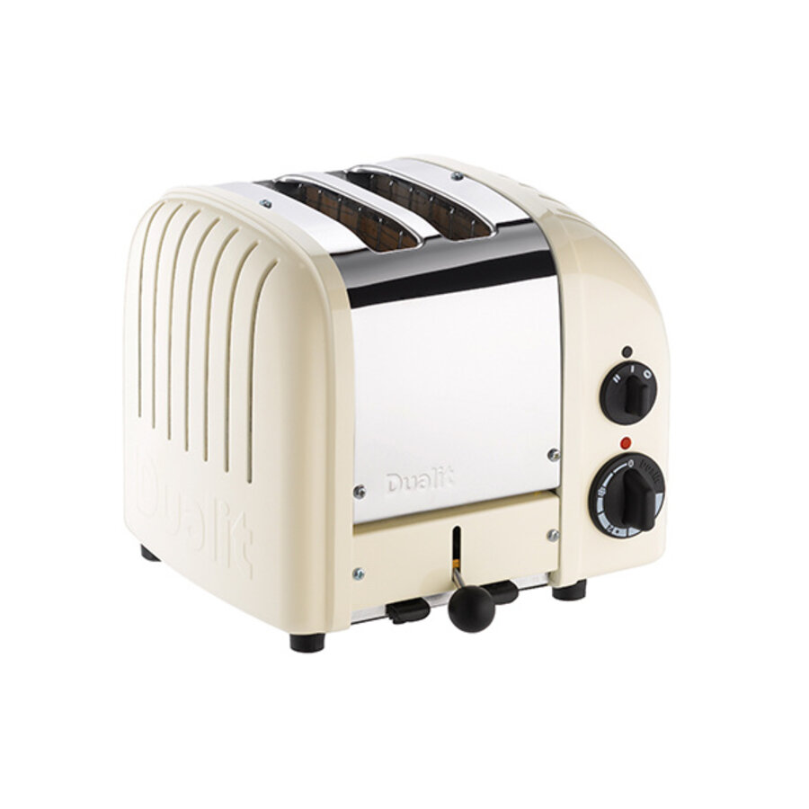 Broodrooster / Toaster NewGen 2 slot Canvas wit white-1