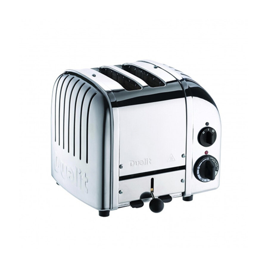 Broodrooster / Toaster NewGen 2 slot aluminium en rvs-1