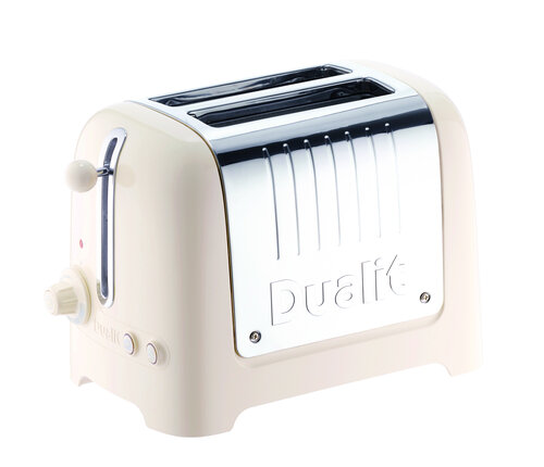  Dualit Toaster Lite canvas white wit - 2 slots - korte brede gleuven 