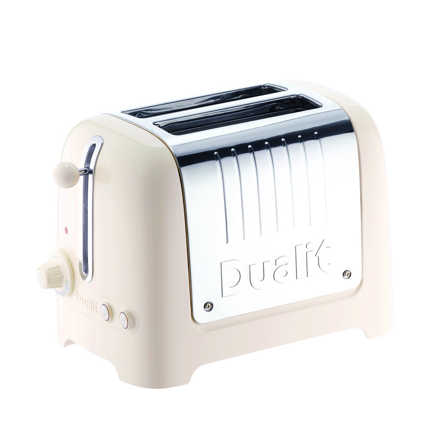 Toaster Lite canvas white wit - 2 slots - korte brede gleuven - Copy-1