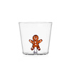 Beker / Glas peperkoek jongen / Mr Gingerbread