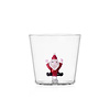 Ichendorf Milano Beker / Glas springende kerstman / Santa Claus 35 cl