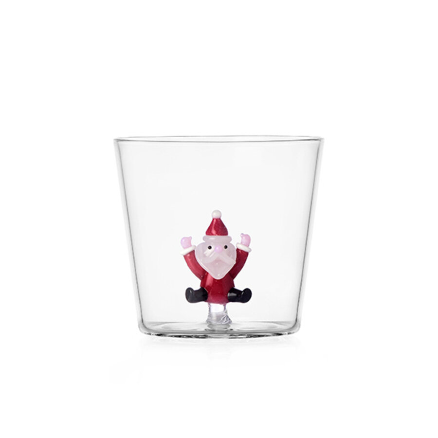 Beker / Glas springende kerstman / Santa Claus 35 cl-1