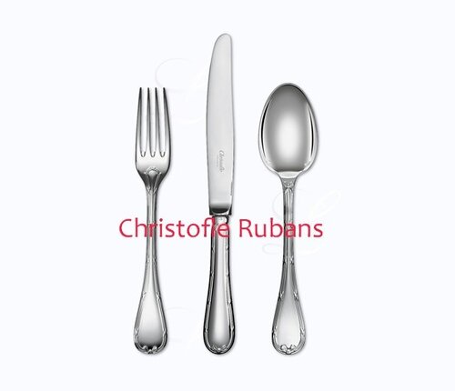  Christofle Klontjestang / Suikertang Rubans verzilverd 