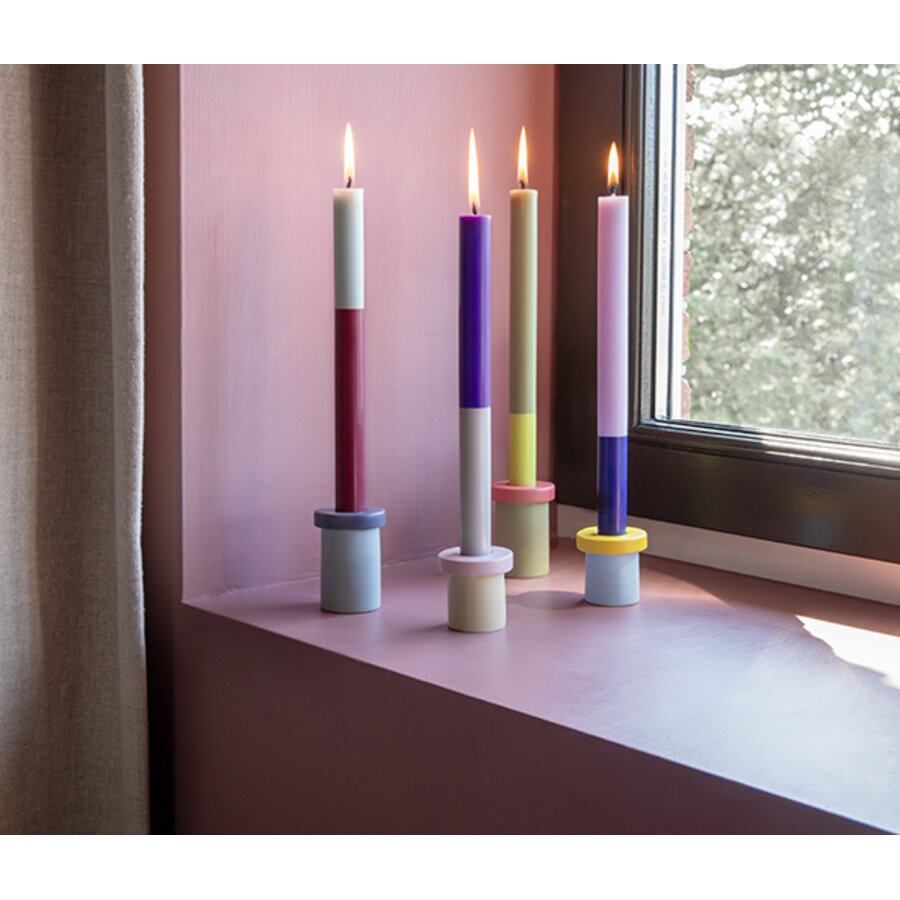 Set van 4 kaarsenhouders / kandelaars Pippo KH40-1