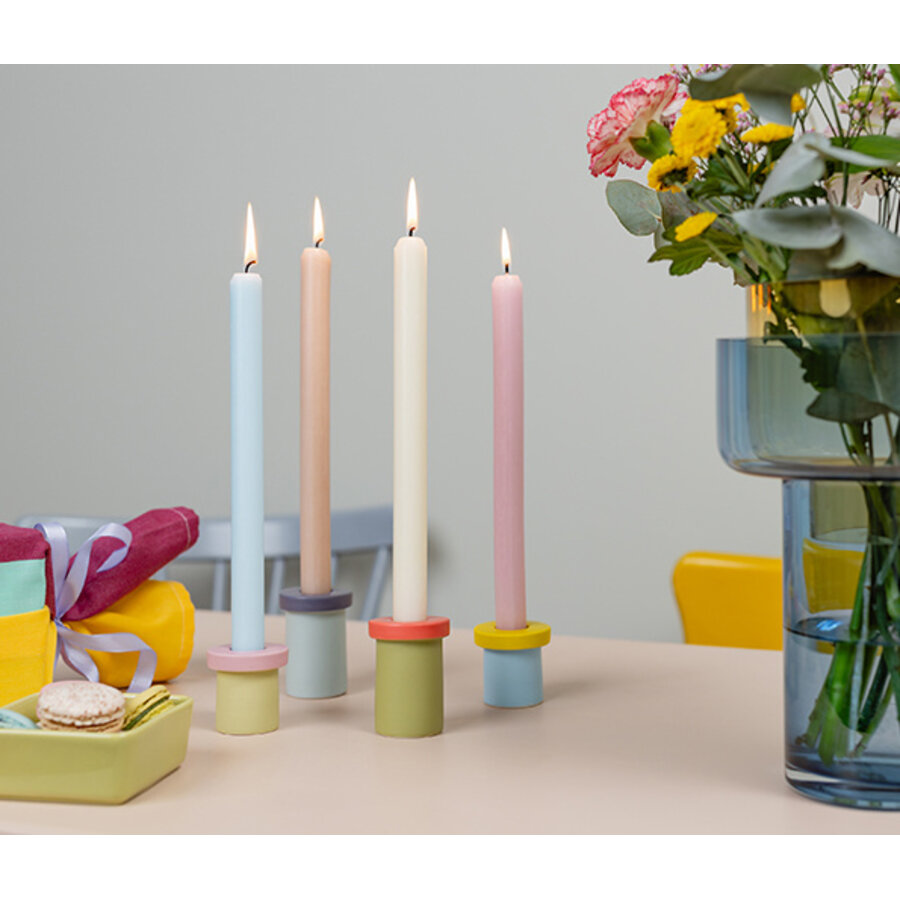 Set van 4 kaarsenhouders / kandelaars Pippo KH40-2