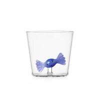 Beker / Glas snoepje candy blauw 35 cl