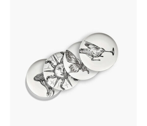  Serax Set 4 broodbordjes Tomorrowland 12 cm diameter 