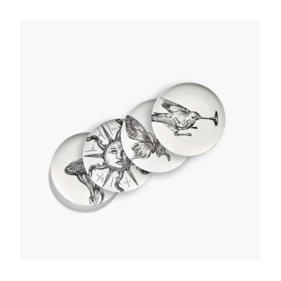 Set 4 broodbordjes Tomorrowland 12 cm diameter-1