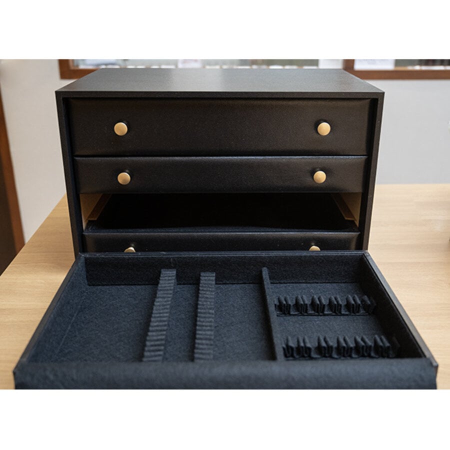 Bestekkoffer voor zilveren bestek 128-delig.-4