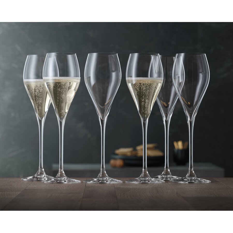 Set 6 Sparkling Party Champagneglazen 25 cl-1