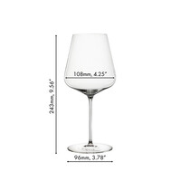 thumb-Set 2 Bordeauxglazen Definition kristal 750 ml-2
