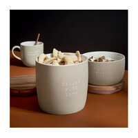 thumb-Voorraaddoos / Koekjesdoos ' Filled with Love ' h. 14.5 cm met houten deksel-2