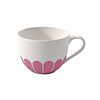Villeroy & Boch Koffiekop Fleur rood roze cassis 16 cl