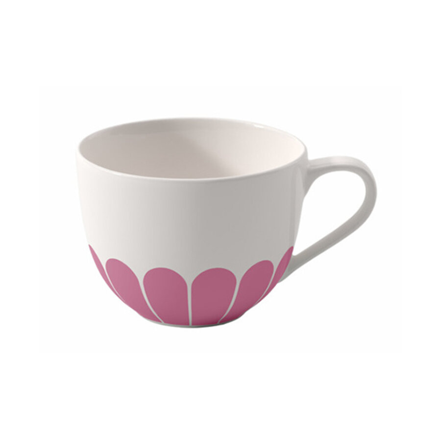 Koffiekop Fleur rood roze cassis 16 cl-1