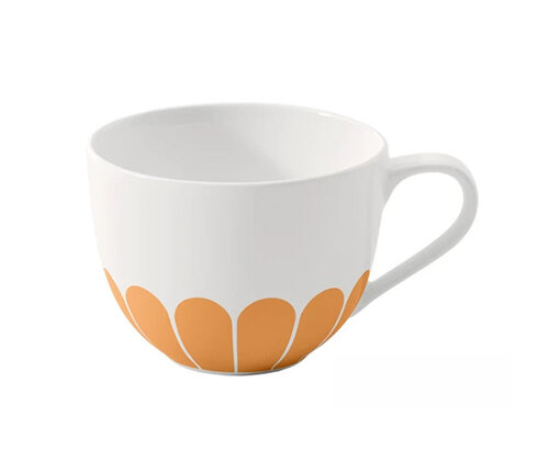  Villeroy & Boch Koffiekop Fleur oranje soleil 16 cl 