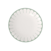 Dinerbord / Plat bord Fleur 26.5 cm groen vert