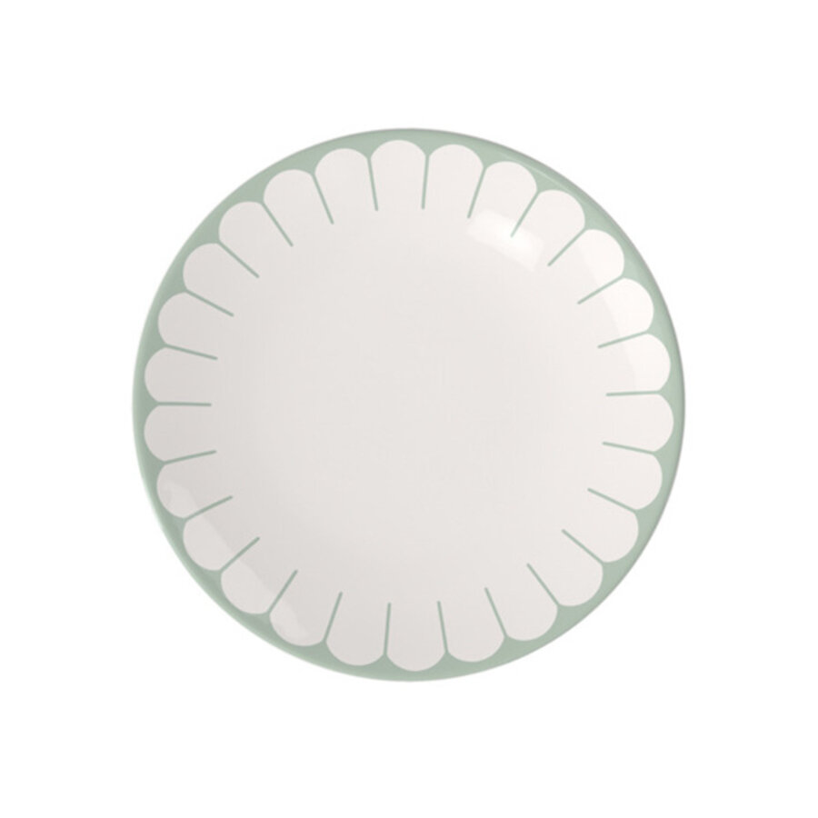 Dinerbord / Plat bord Fleur 26.5 cm groen vert-1