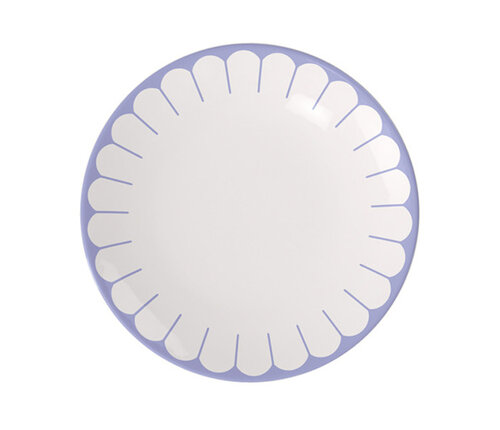  Villeroy & Boch Dinerbord / Plat bord Fleur 26.5 cm blauw bleu 