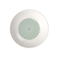 thumb-Diep bord / Pastabord Fleur 24 cm groen vert-2