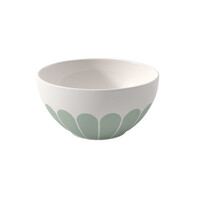 Bol / Bowl / Mueslikom Fleur 14 cm 43 cl groen vert
