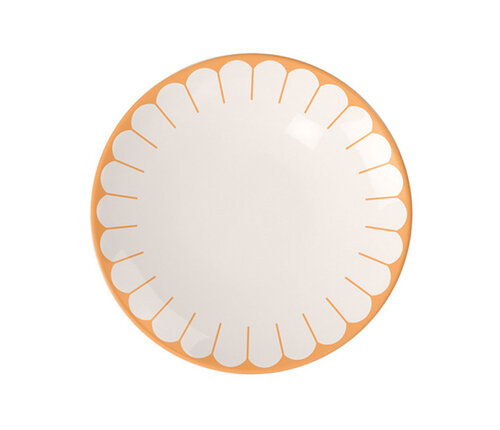  Villeroy & Boch Ontbijtbord / Dessertbord Fleur 21 cm oranje soleil 