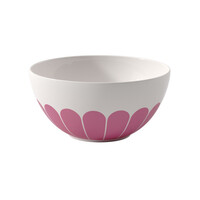 thumb-Slakom / saladier Fleur Couleur 24 cm-1